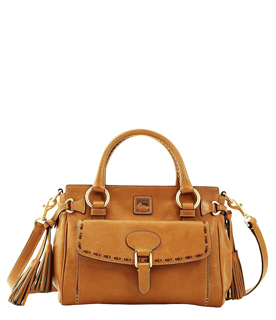 Dooney & Bourke Florentine Medium Pocket Tassel Satchel
