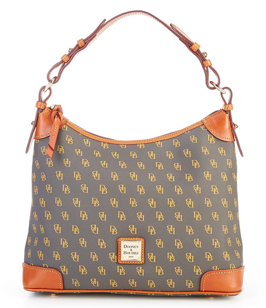 Dooney & Bourke Greta Signature Print Hobo Bag