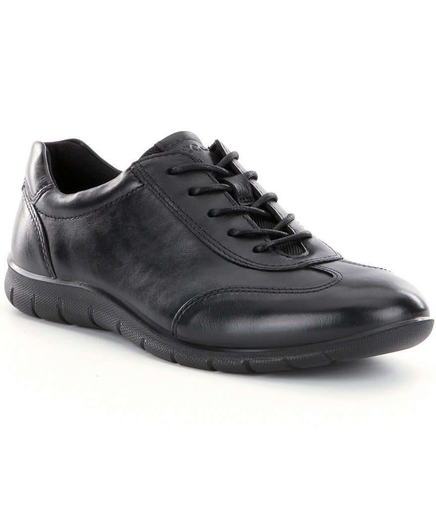 ECCO Babett II Leather Lace Up Sneakers