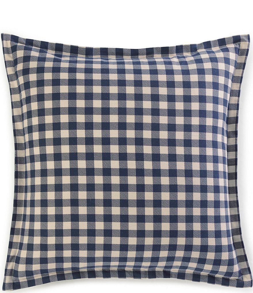 Eddie Bauer Kingston Navy Euro Shams, Set of 2