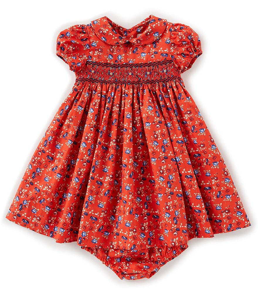 Edgehill Collection Baby Girls 3-24 Months Smocked Dress