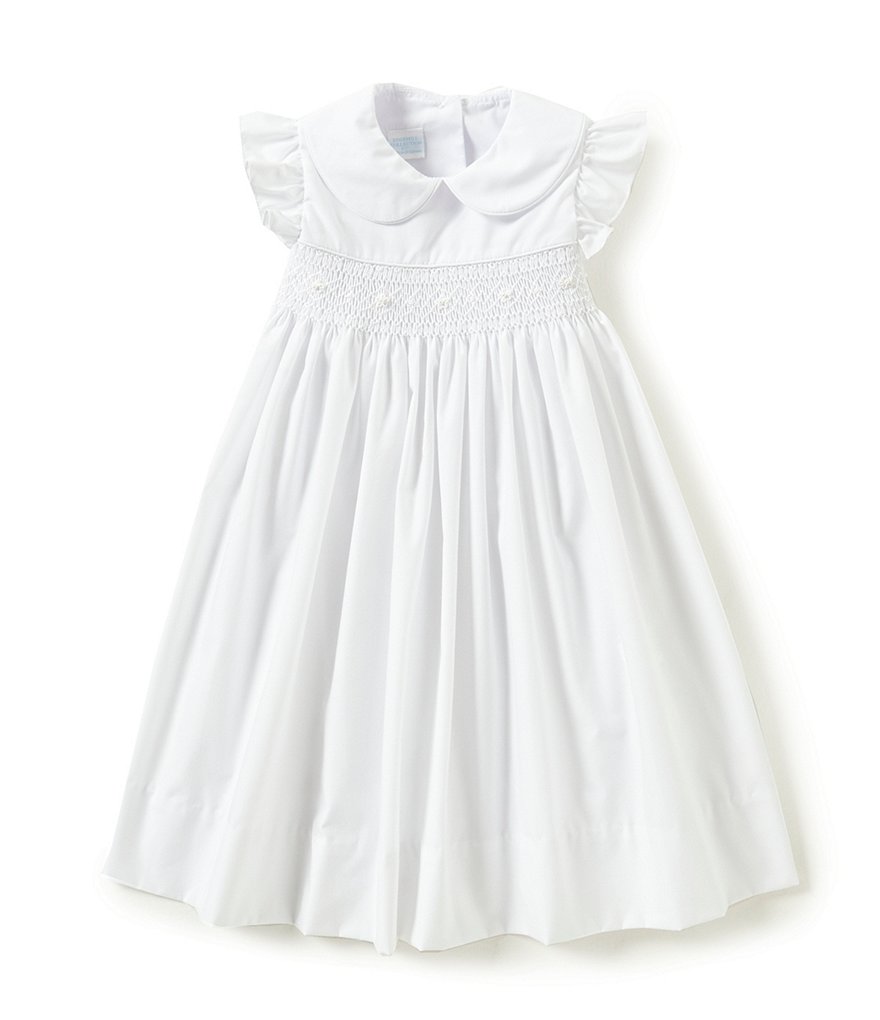 Edgehill Collection Little Girls 2T-4T Ruffle-Sleeve Dress