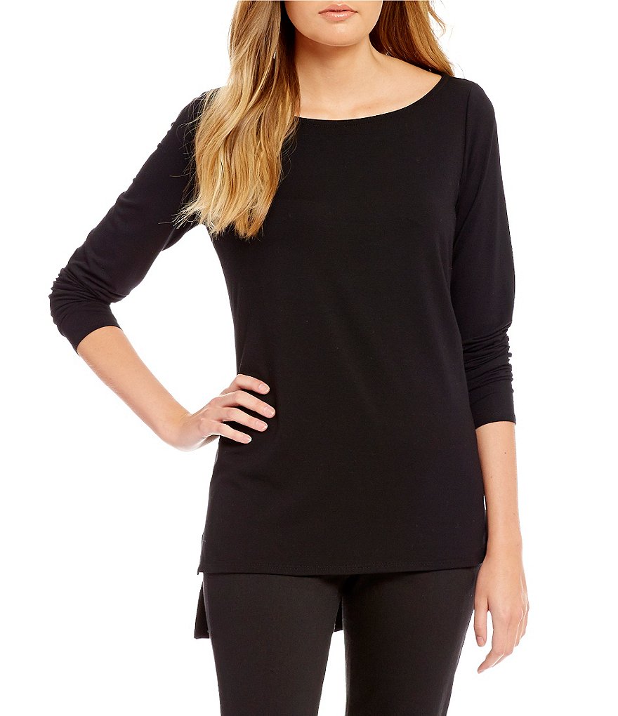 Eileen Fisher Bateau Neck Tunic