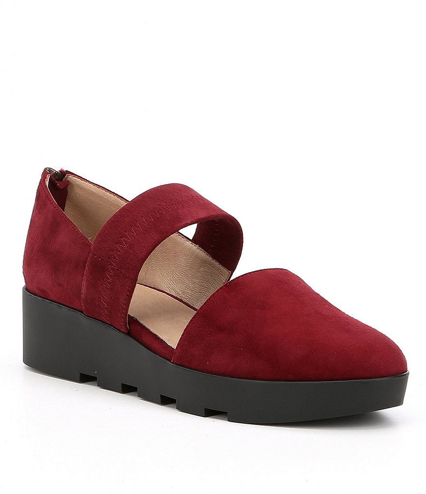 Eileen Fisher Marlow Suede Casual Mary Janes