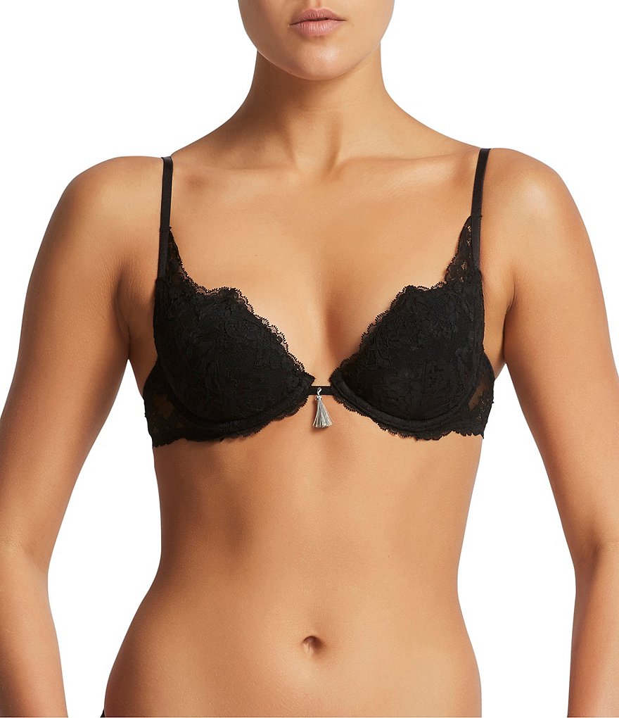 Elle Macpherson Body USA Zest Tasseled Plunge Lace Bra
