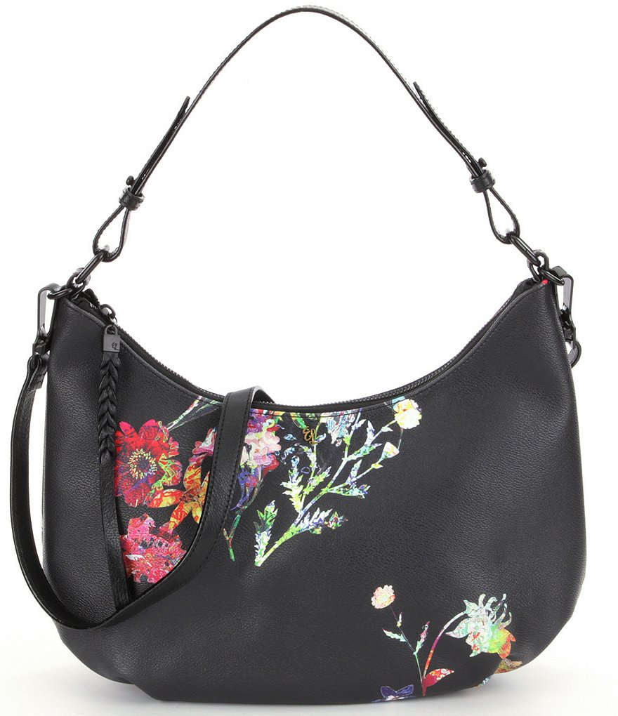 Elliott Lucca Intreccio Floral Hobo Bag