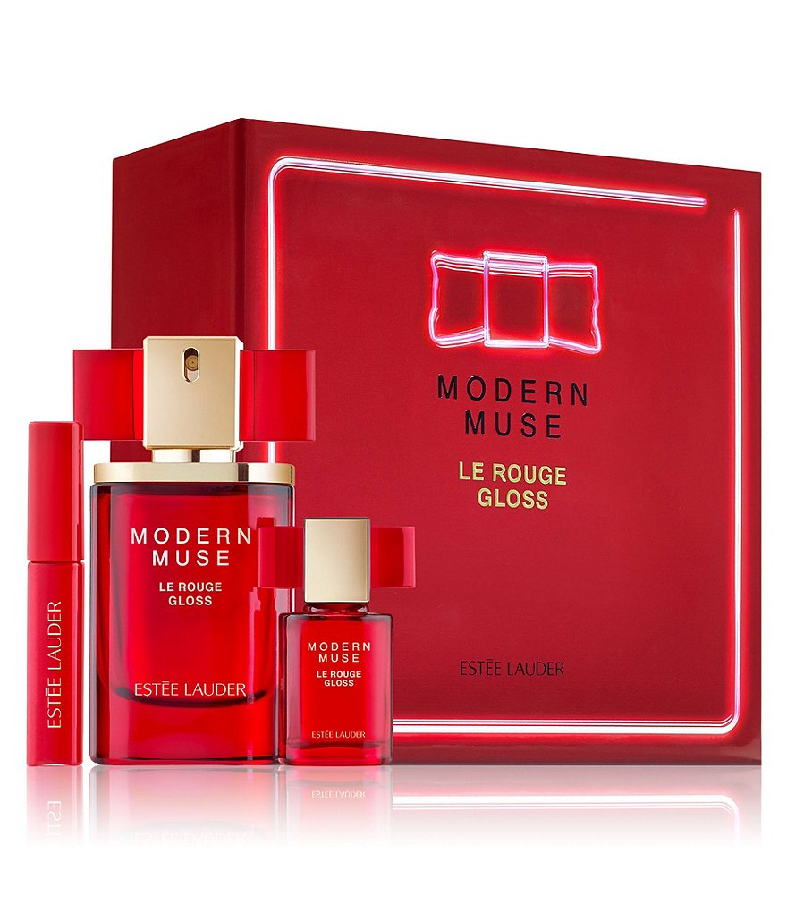 Estee Lauder Modern Muse Le Rouge Gloss Limited-Edition 3-Piece Set