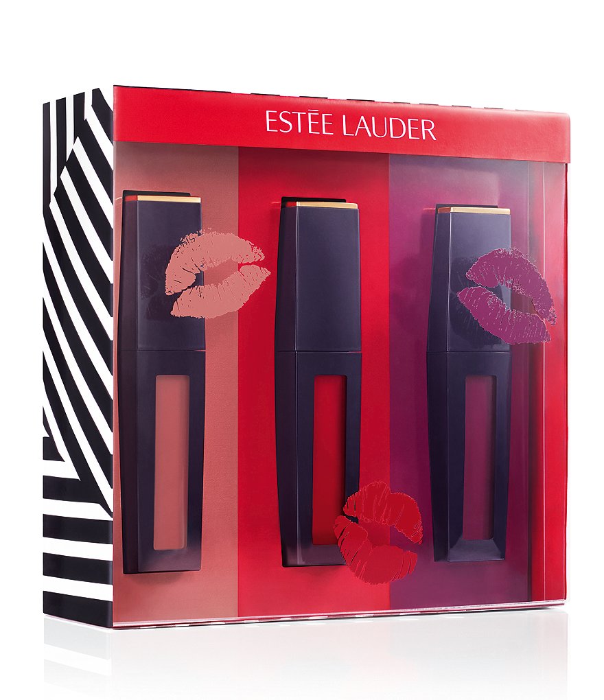 Estee Lauder Pouty. Sculpted. Sexy. Pure Color Envy Liquid Lip Potion Collection