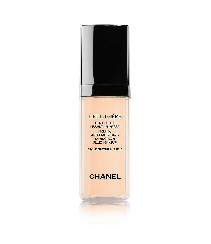 CHANEL LIFT LUMIÈRE FIRMING AND SMOOTHING SUNSCREEN FLUID MAKEUP BROAD SPECTRUM SPF 15