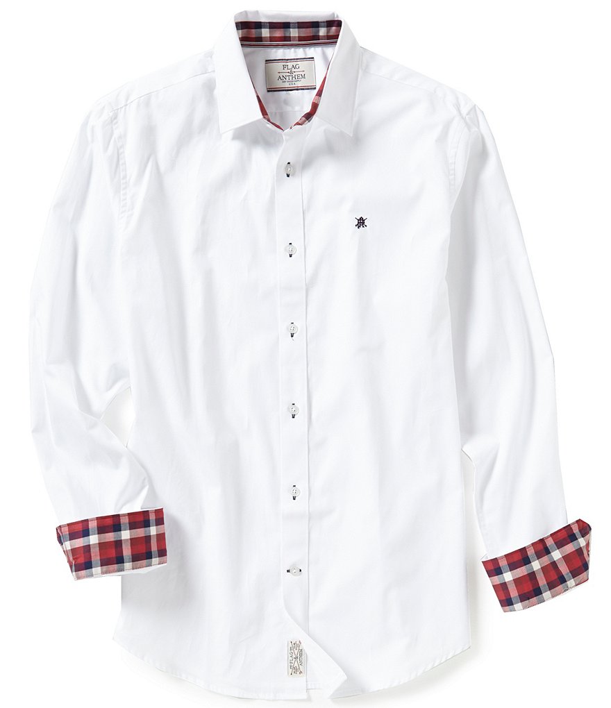 Flag & Anthem Burlington Long-Sleeve Solid Woven Shirt