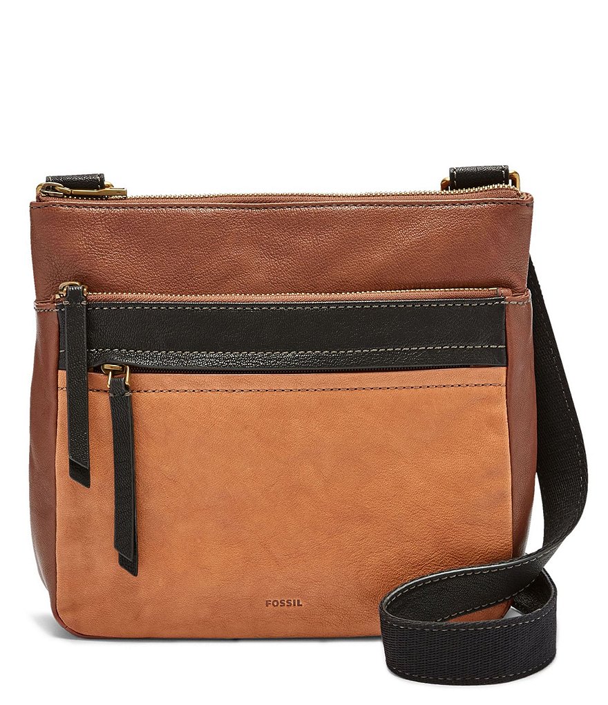 Fossil Corey Color Block Cross-Body Bag