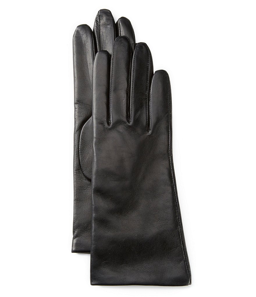 Fownes Cashmere-Lined Leather Gloves