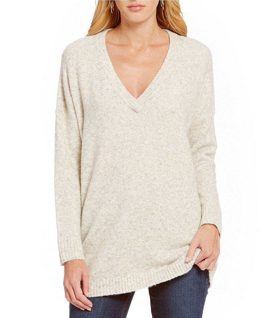 French Connection Weekend Flossie V-Neck Chunky Sweater