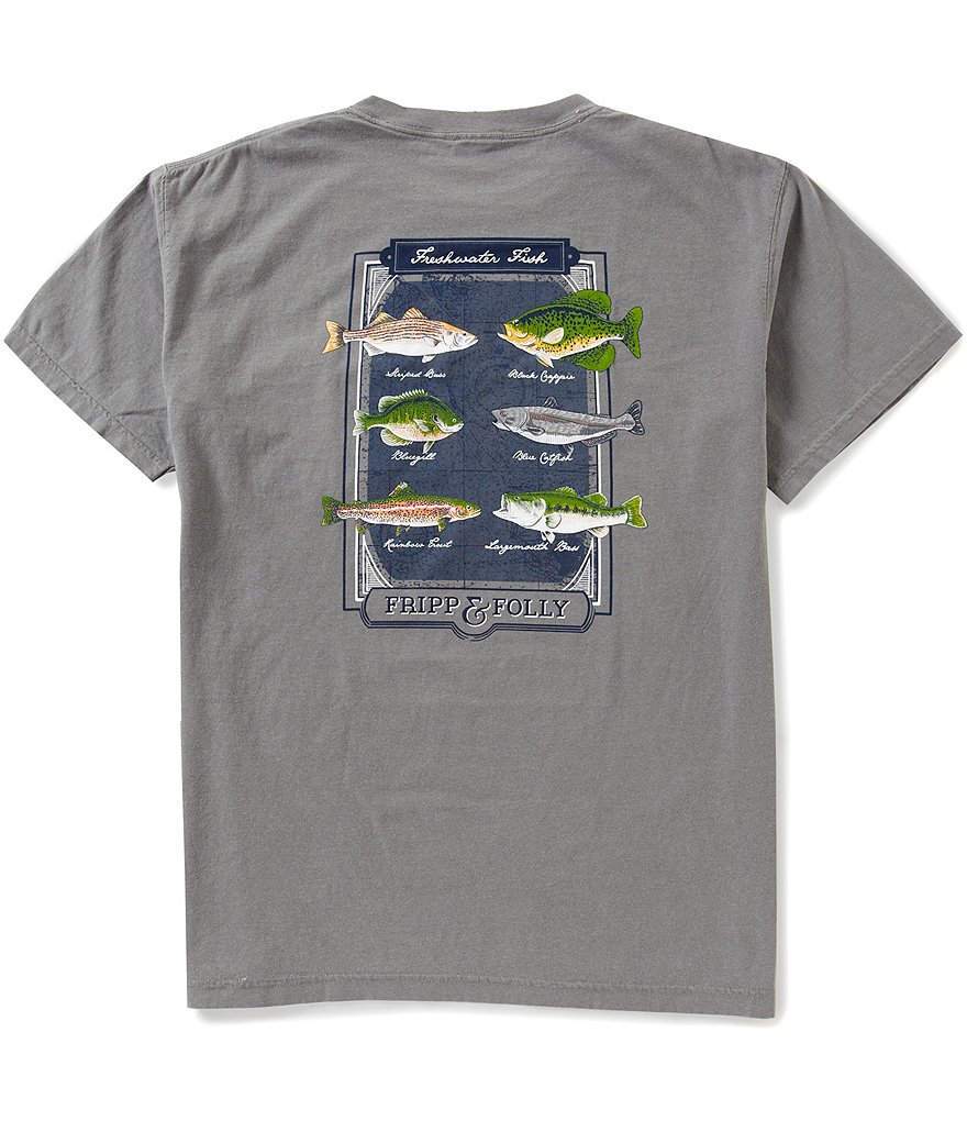 Fripp & Folly Fresh Water Graphic Pocket Tee
