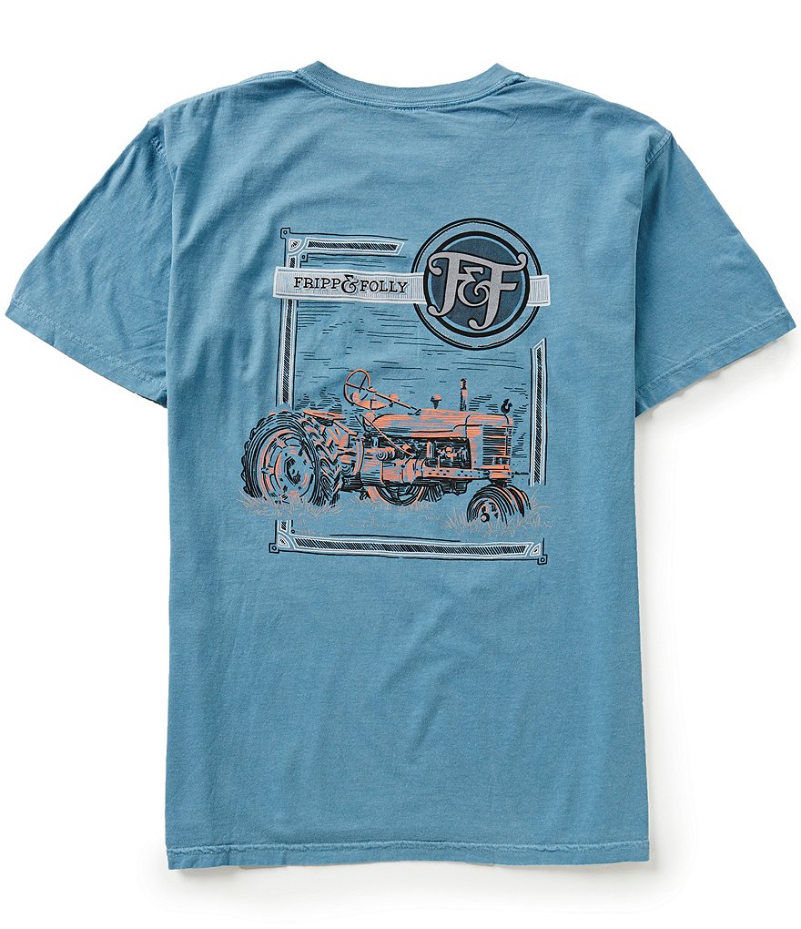 Fripp & Folly Men's Tractor Short-Sleeve Graphic Tee