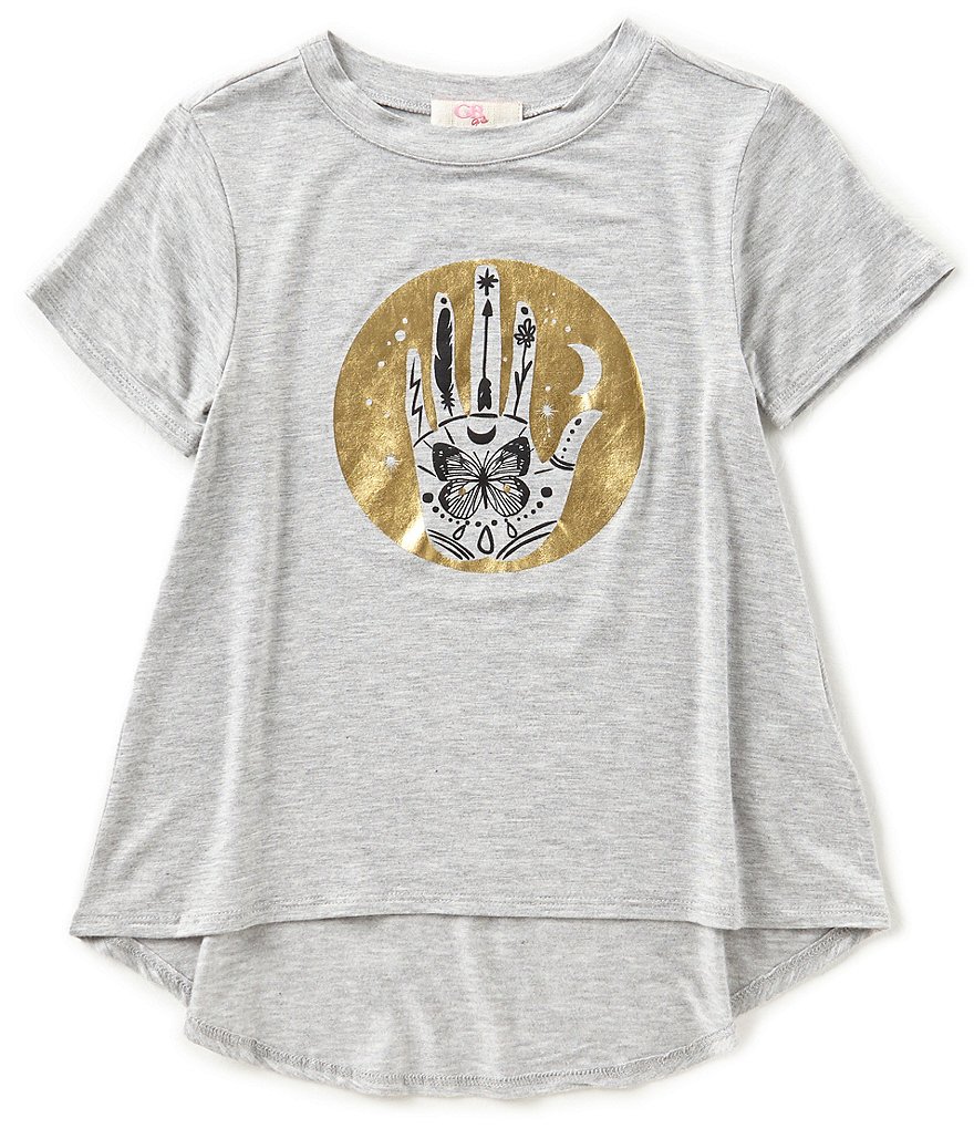 GB Girls Big Girls 7-16 Short-Sleeve Foiled Tee