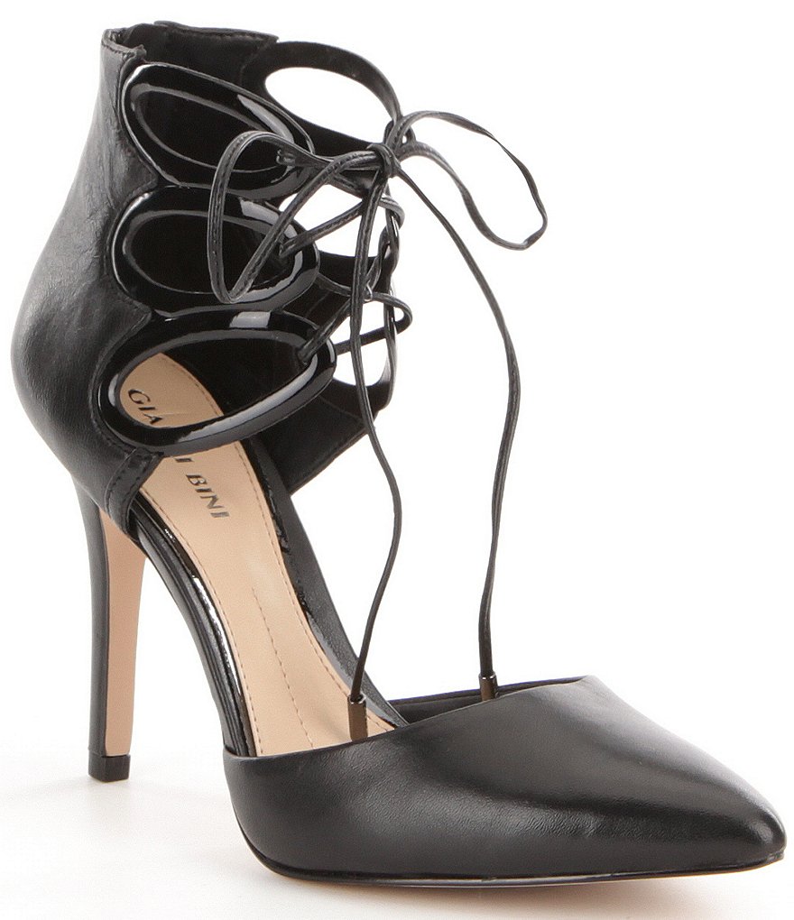 Gianni Bini Deyma Ankle Tie Pumps