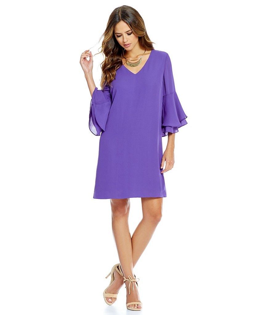 Gianni Bini Fiona Bell Sleeve Dress