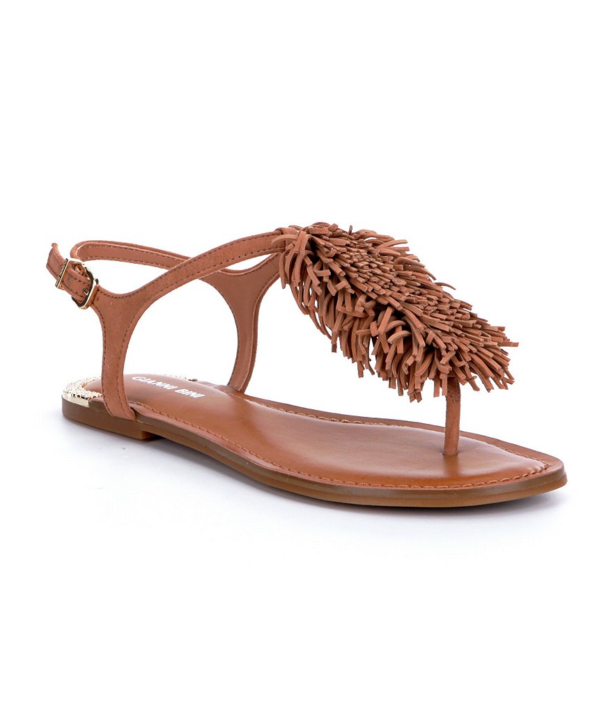 Gianni Bini Mackenzie Fringe Sandals