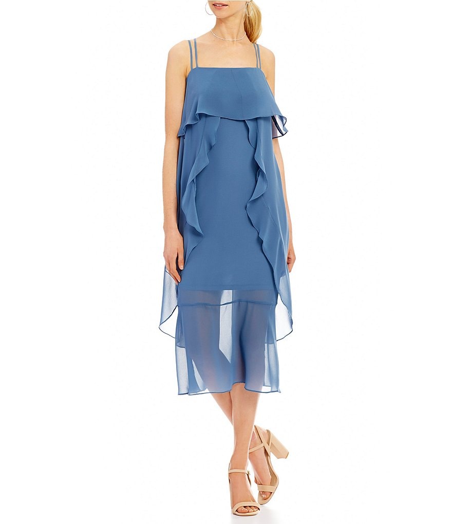 Gianni Bini Mie Ruffle Knit Dress