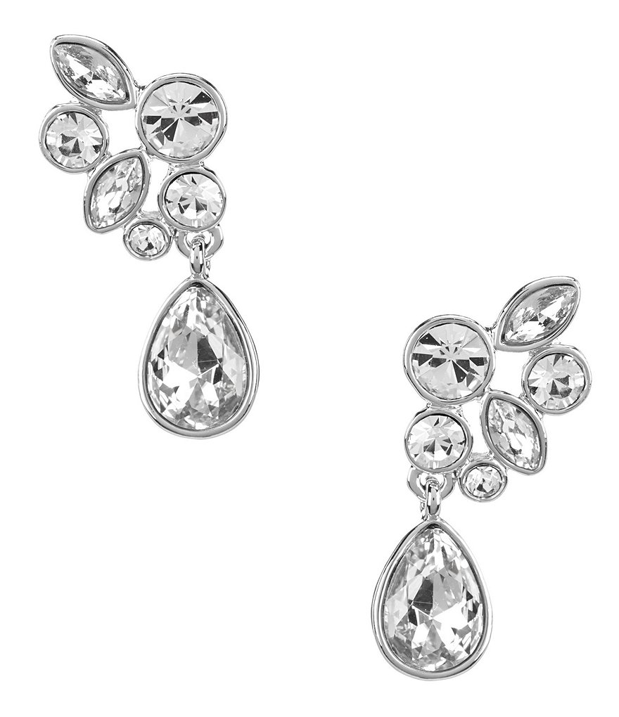 Givenchy Cluster Drop Statement Earrings