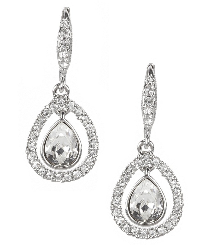 Givenchy Orbital Teardrop Statement Earrings