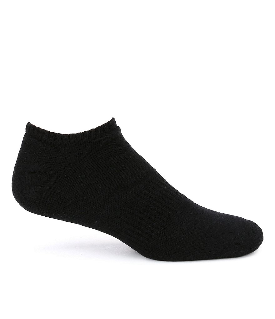 Gold Label Roundtree & Yorke Big & Tall Cushion 6-Pack No Show Athletic Socks