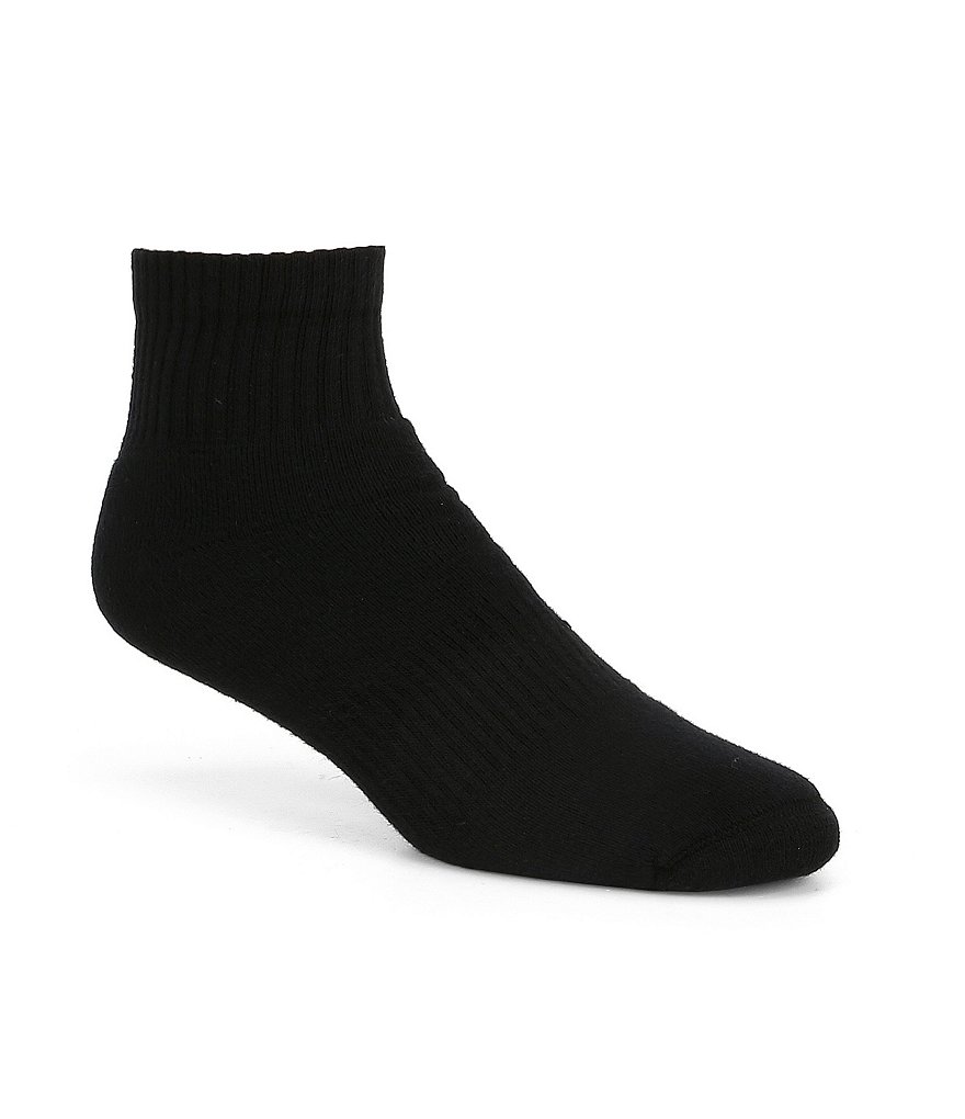 Gold Label Roundtree & Yorke Quarter Athletic Socks 6-Pack