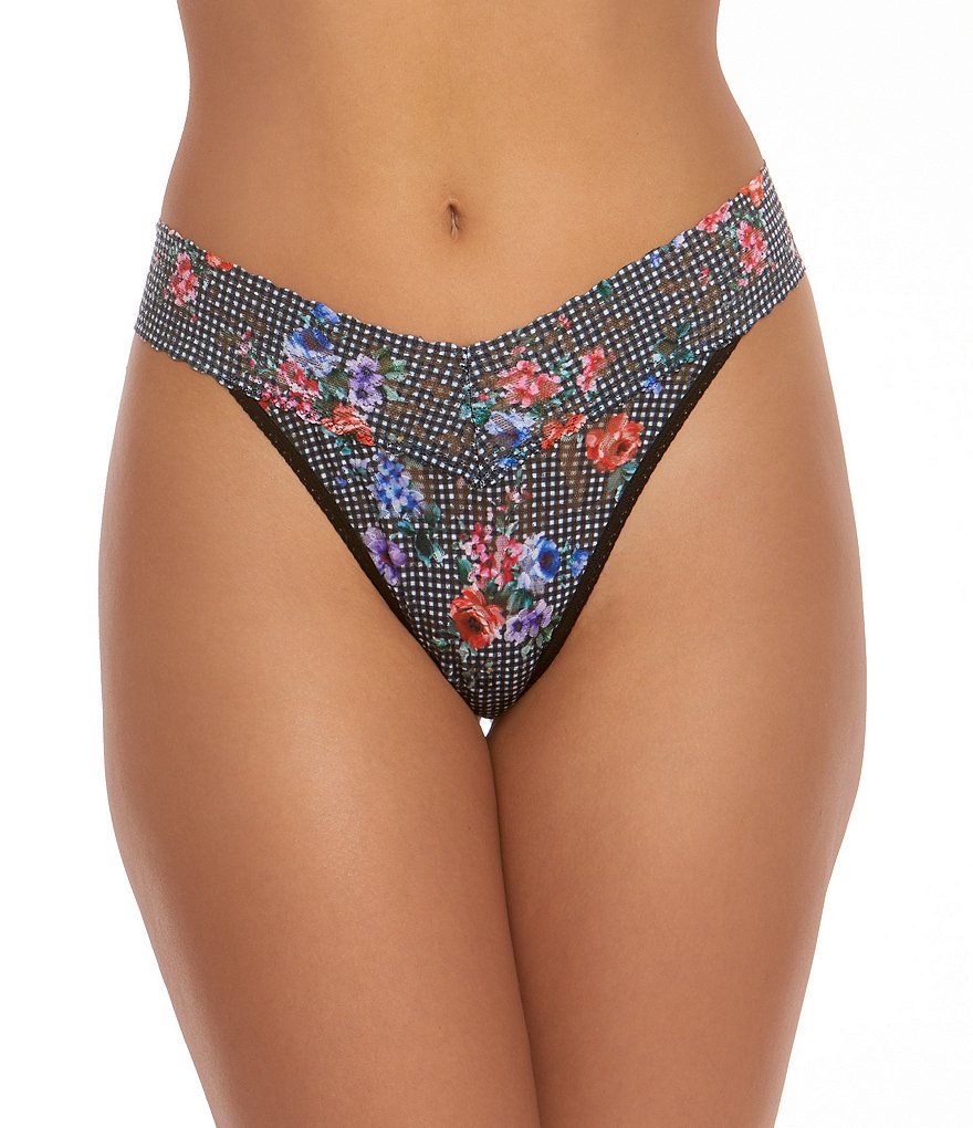 Hanky Panky Checkered Past Original Rise Thong
