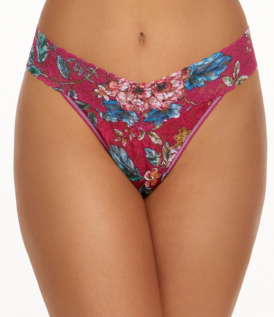 Hanky Panky Empress Floral Original Rise Thong