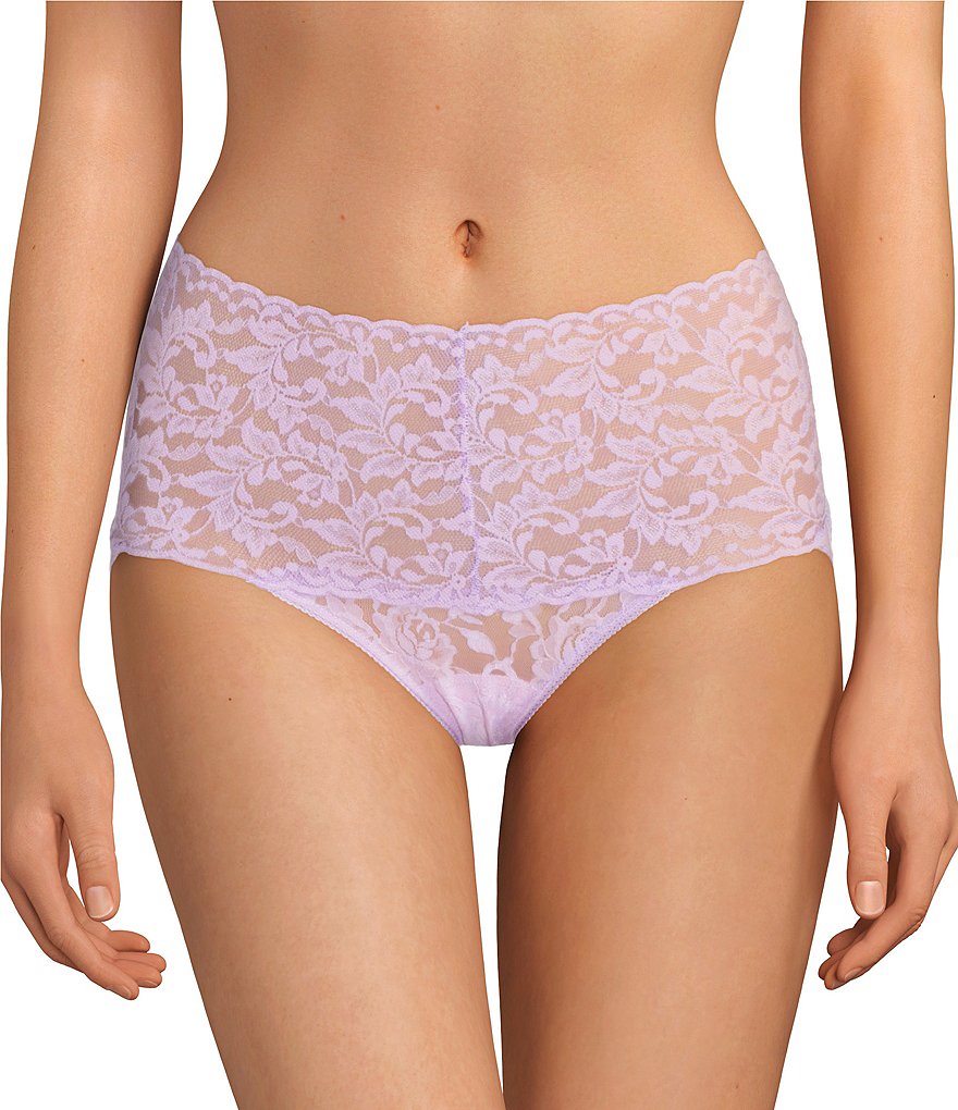 Hanky Panky Plus Retro Lace V-kini Panty