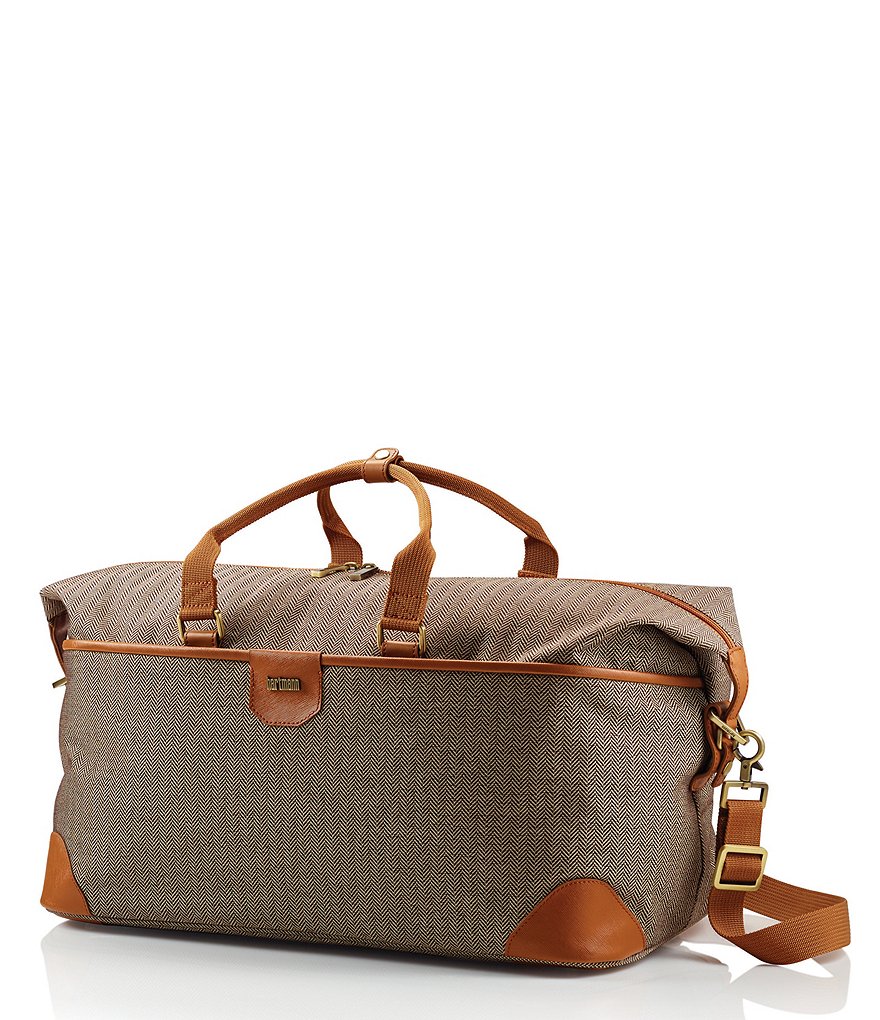 Hartmann Herringbone Luxe Weekend Duffel