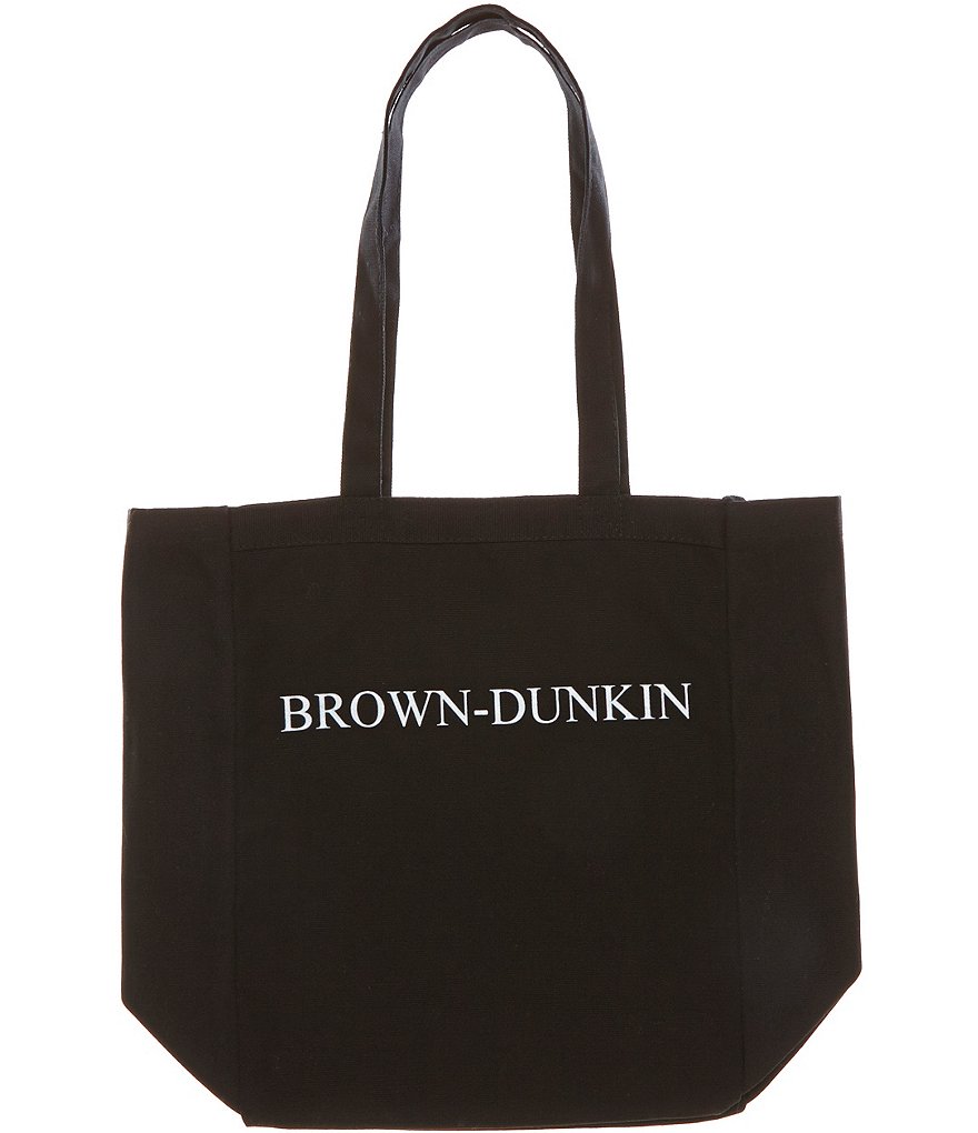 Heritage Brown-Dunkin Logo Tote Bag