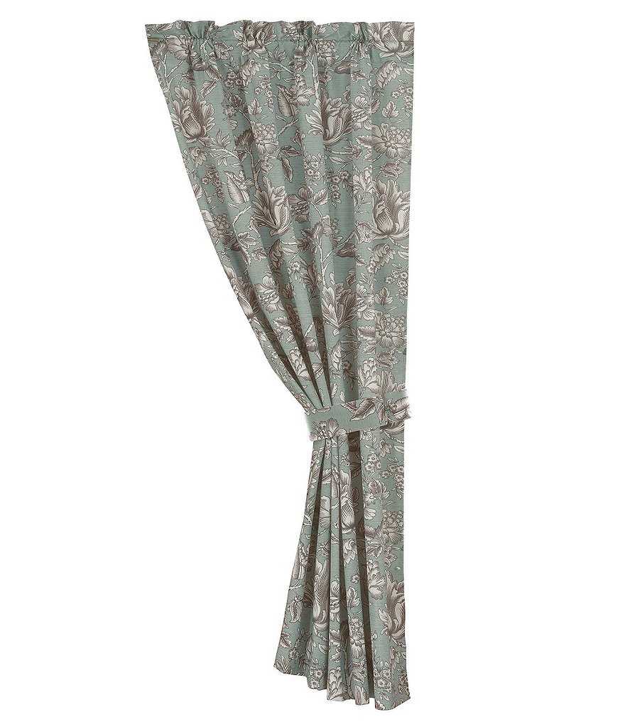HiEnd Accents Floral Drapery Panel