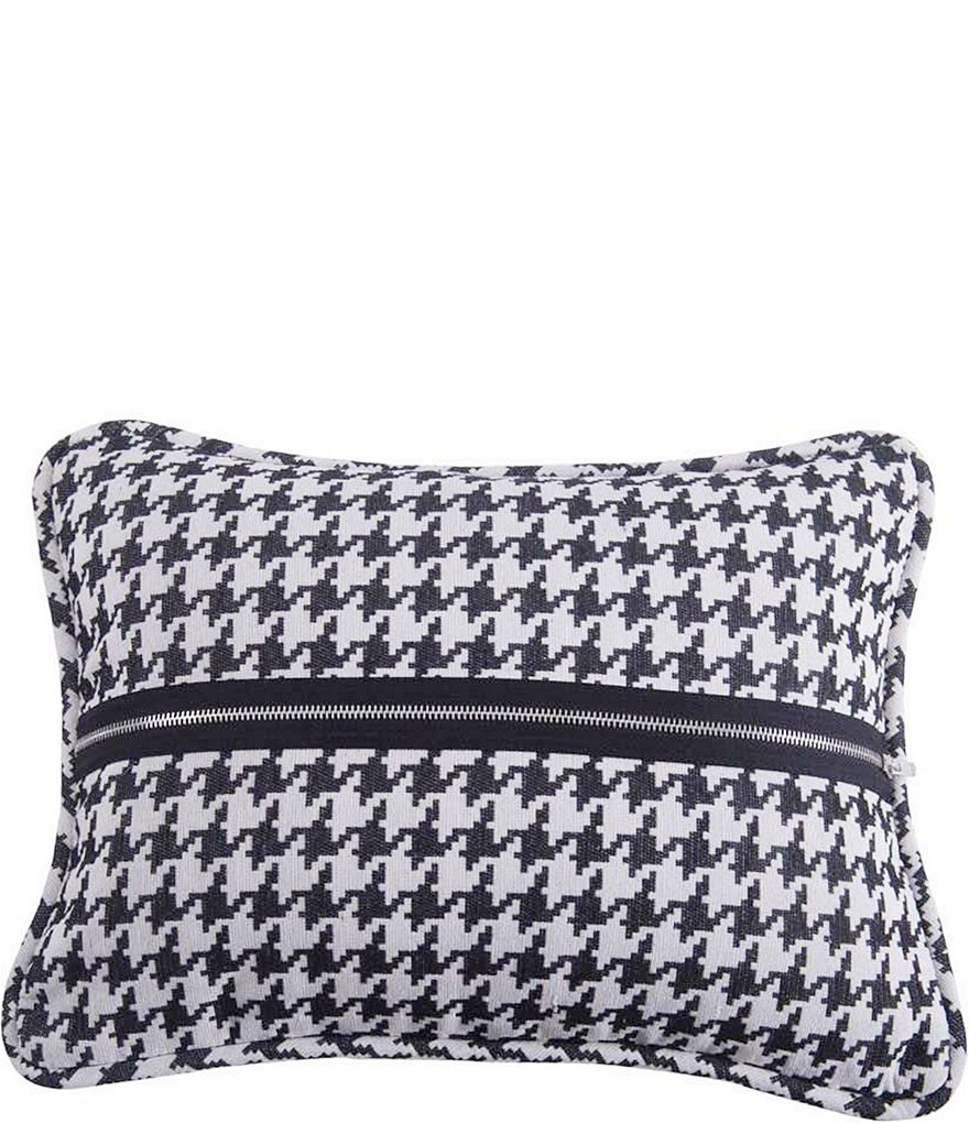 HiEnd Accents Houndstooth Deco Pillow