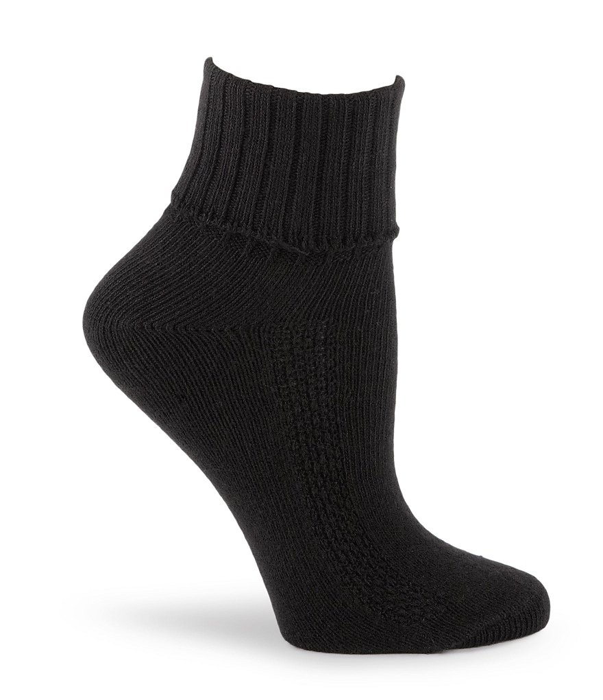 HUE Air Cushion Sport Turncuff Socks 3-Pack