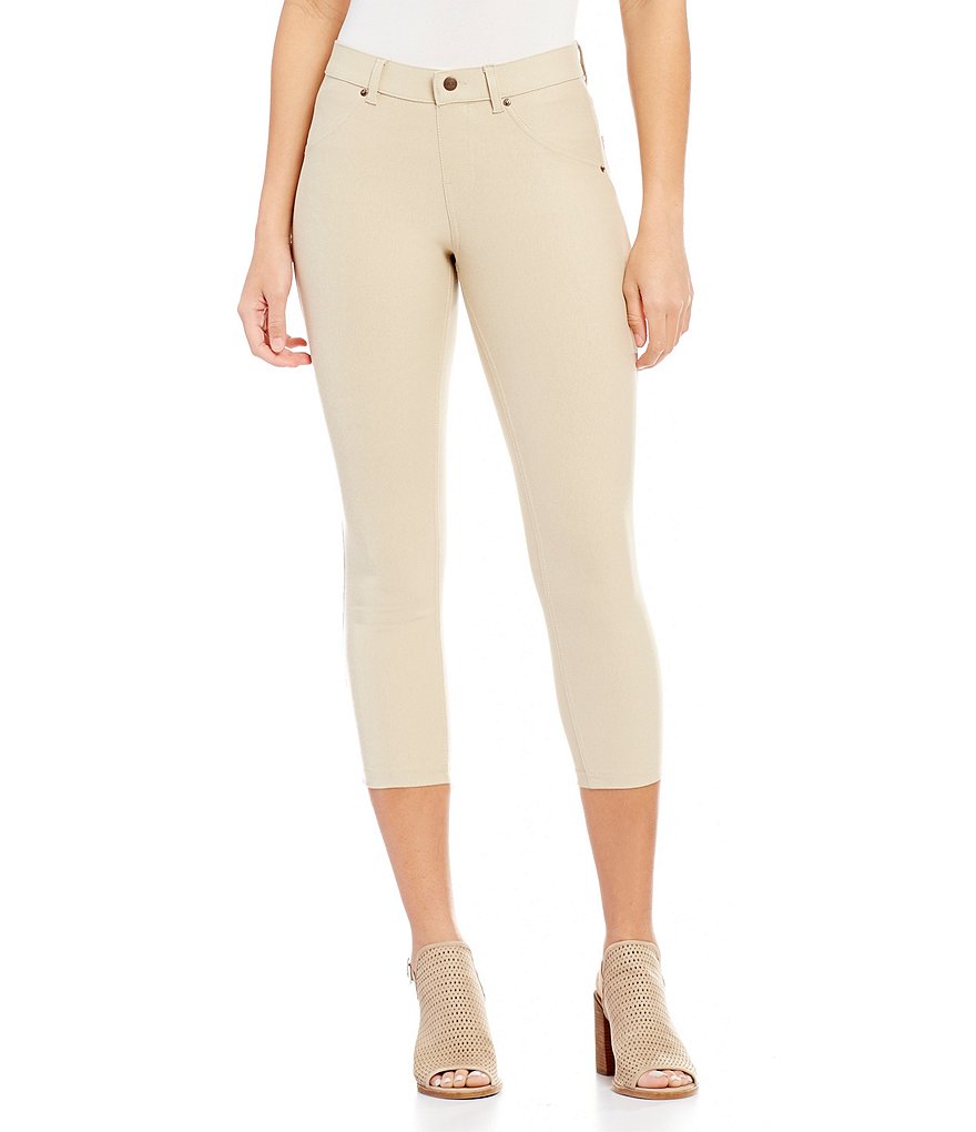 HUE Essential Denim Capri Leggings