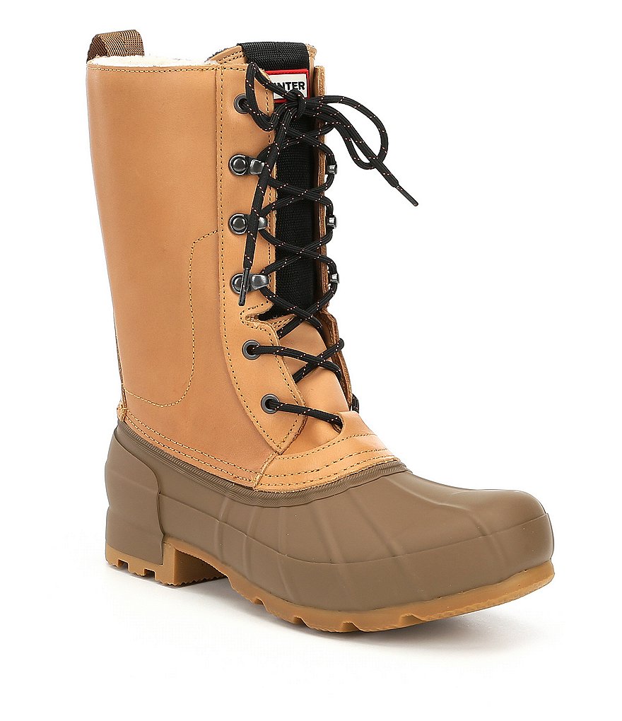 Hunter Men's Insulated Water Resistant Cold Weather Pac Snow Boots