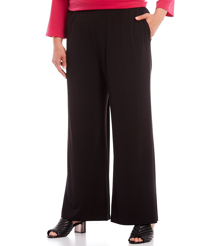 IC Collection Plus Wide-Leg Pants
