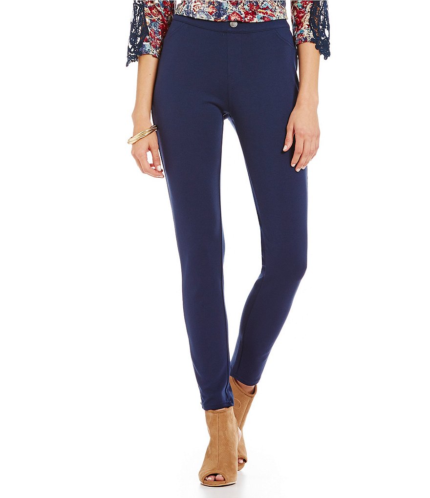 Intro Petite Double-Knit Leggings