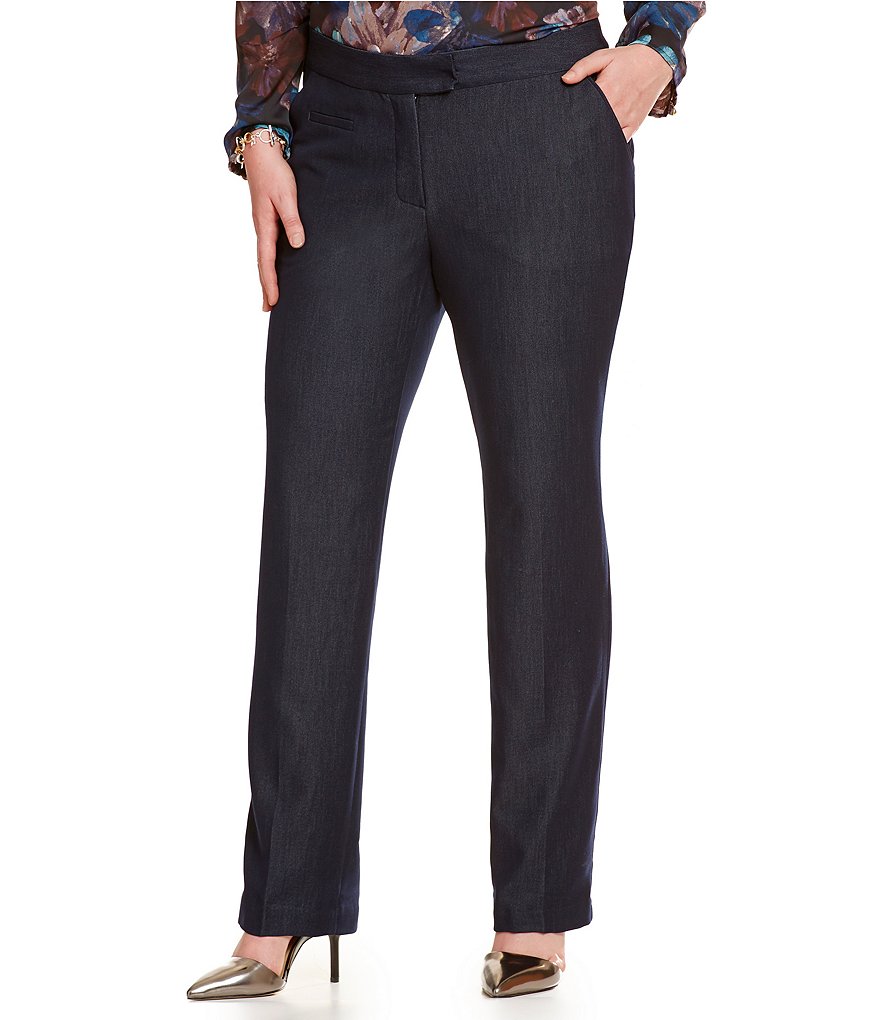 Investments Plus the 5TH AVE fit Straight Leg Pant