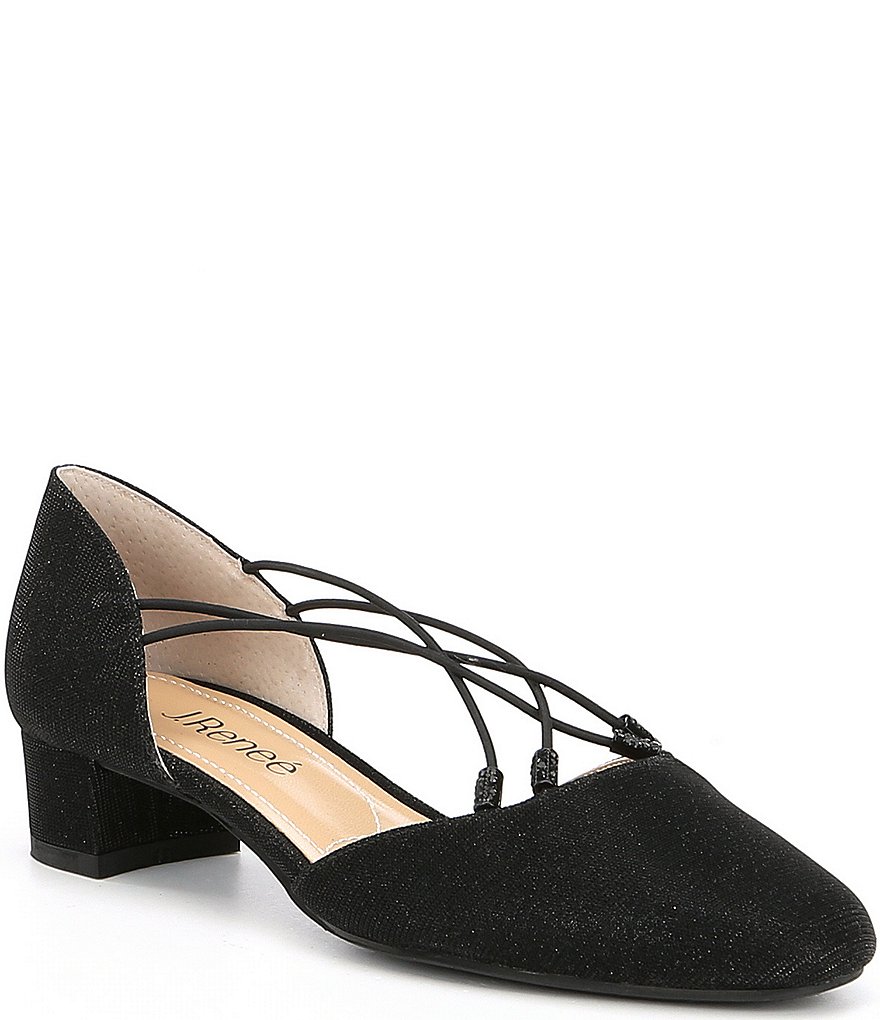 J. Renee Charolette Glitter Dress Pumps