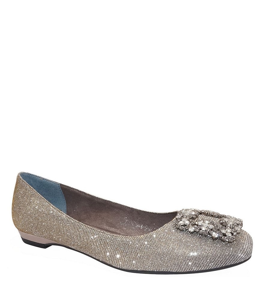 J. Renee Glitter Embellished Dewport Flats