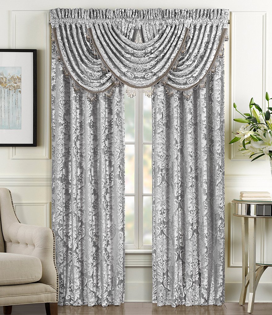 J. Queen New York Belaire Damask Window Treatments