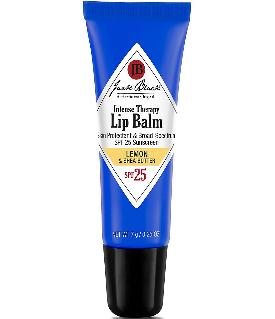 Jack Black Intense Therapy Lip Balm SPF 25 with Lemon & Shea Butter
