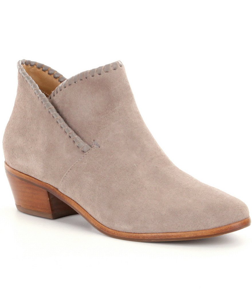 Jack Rogers Sadie Whipstitch Trim Booties