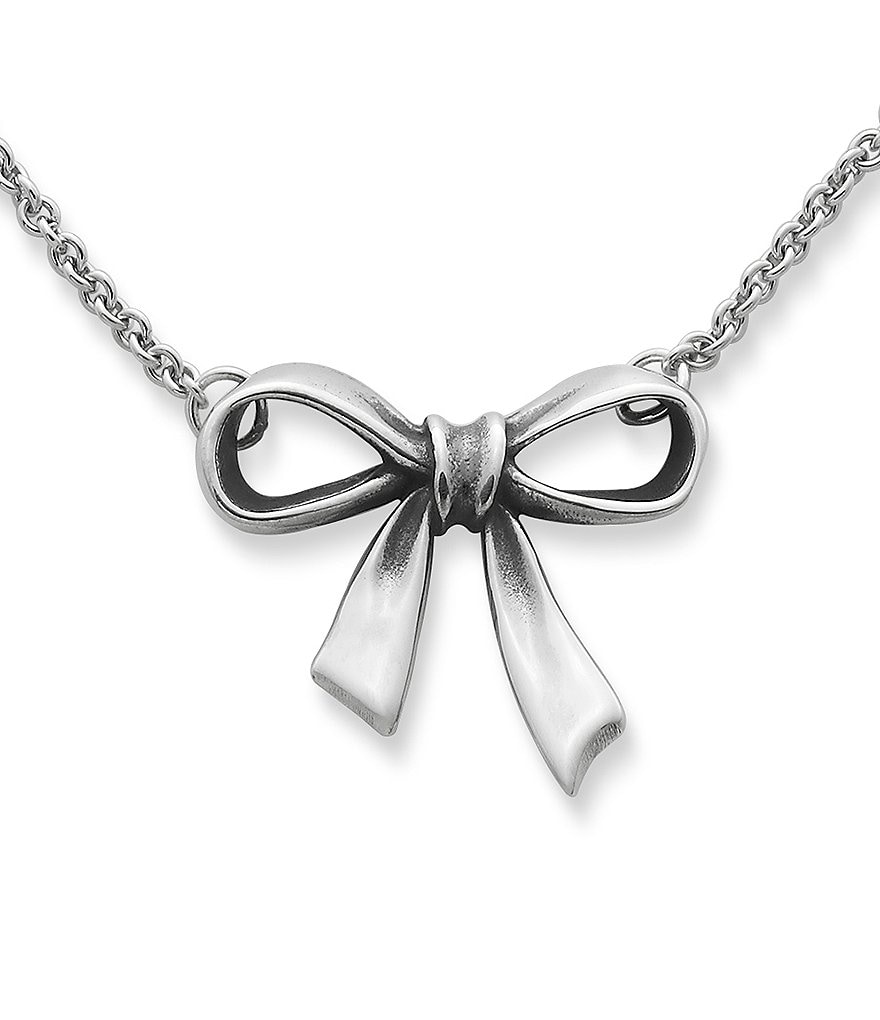 James Avery Bow Necklace