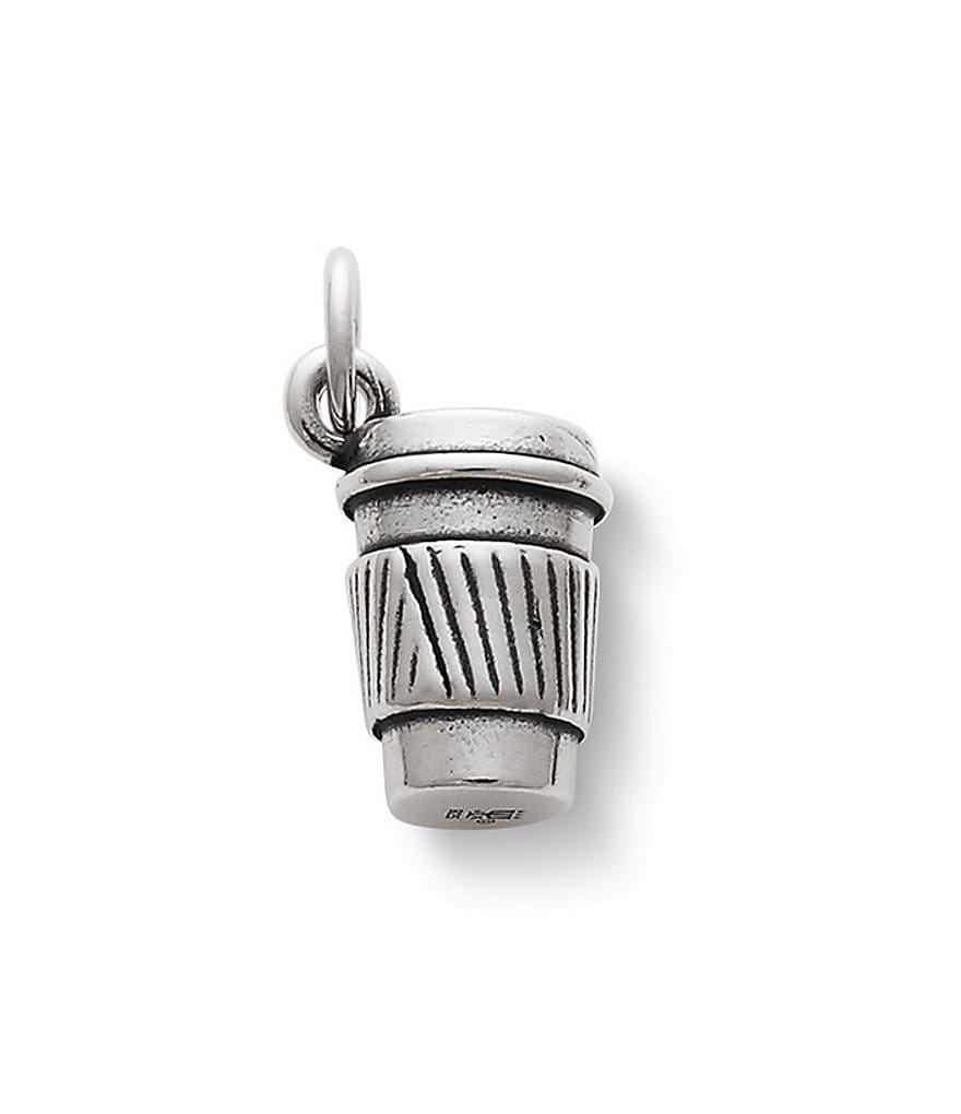 James Avery Coffee To Go Sterling Silver Charm