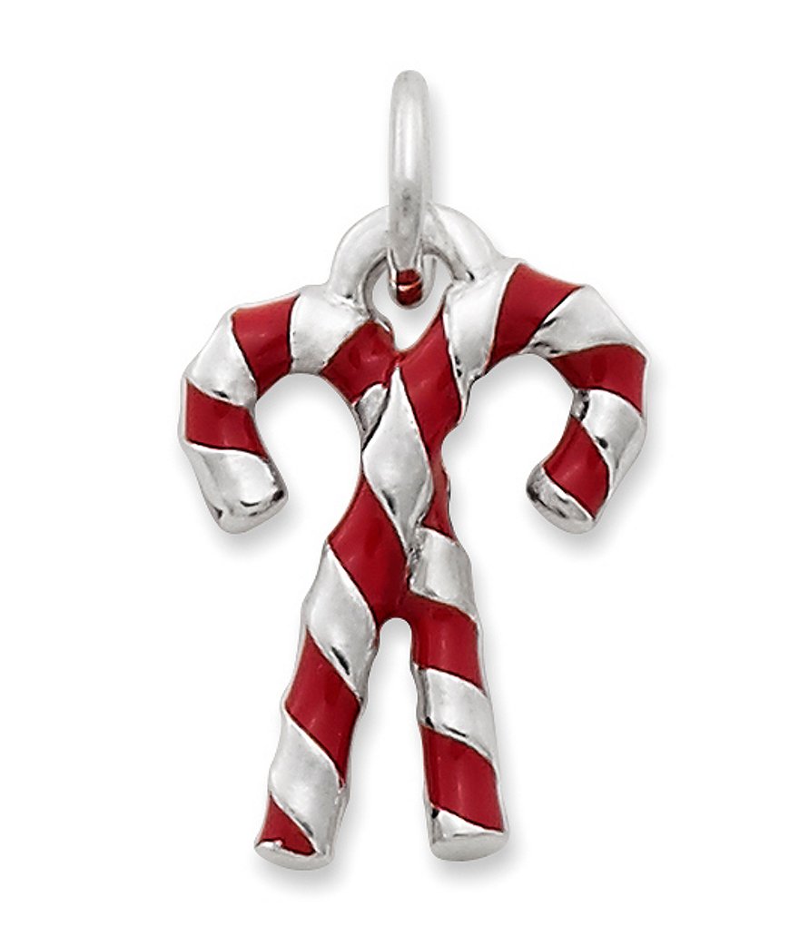 James Avery Enamel Candy Cane Charm