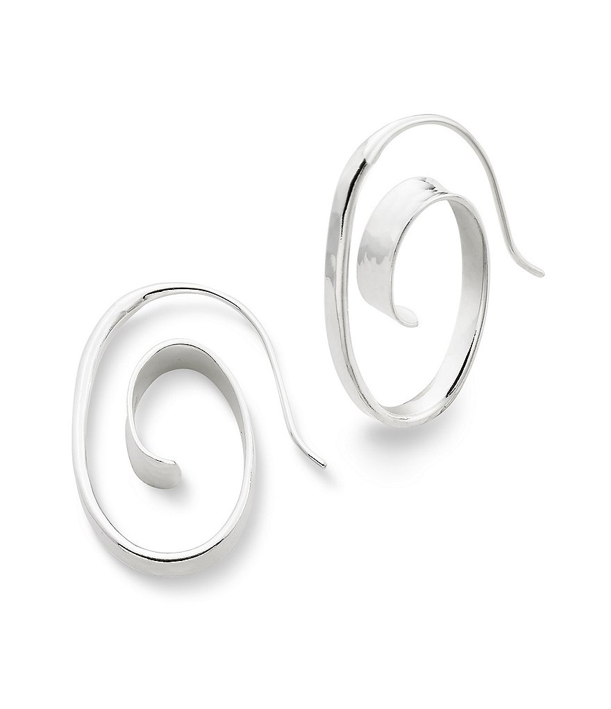 James Avery Floating Spiral Earrings